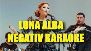 Luna Alba  KaraokeInstrumental ELENA GHEORGHE demo [upl. by Ariec]