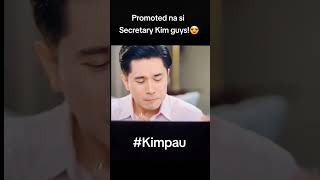 Secretary Kim is promoted na guys😍kimpau chinitaprincess kimchiu Pauloavelino [upl. by Eniarol]