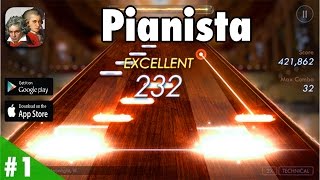 Pianista  Gameplay Walkthrough 1 HD iOS Android [upl. by Eciruam]