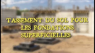 TASSEMENT DU SOL POUR LES FONDATION SUPERFICIELLE DTU [upl. by Yelyk870]