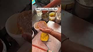 Most Loaded Maska Bun ahmedabad maskabun streetfood [upl. by Ayenet]