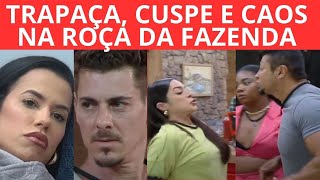 CAOS LUANA COSPE EM GILSÃO SACHA E LARISSA TRAPAÇAM NA ROÇA E SOFREM EXPOSED [upl. by Darken]