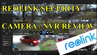 Reolink Security Camera Review  Trackmix 510A 810A PoE Argus Eco Wifi [upl. by Betthel469]