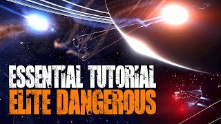 Elite Dangerous  Getting Started Tutorial  The New Player Survival Guide [upl. by Cirle383]