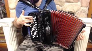 BELTSTUIIC60BK  Black Beltuna Studio II K Chromatic Button Accordion C System MM 62 60 3699 [upl. by Gilcrest]