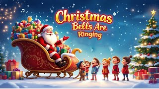 Christmas Bells Are Ringing 🎄  Fun 3D Animated Christmas Song for Kids 2024 [upl. by Joel997]