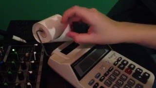 Canon P23DH2  Calculator Setup Tutorial  How To Setup an Adding Machine [upl. by Cole]