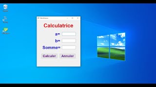 Réaliser une calculatrice avec Qt Designer  Interface Graphique  Activité pour Bac Scientifiques [upl. by Cyprian]