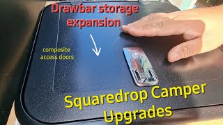 Squaredrop Camper Upgrades  Drawbar box expansion DIY [upl. by Tolecnal]