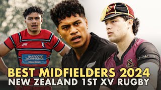 The best midfielders in New Zealand schoolboy rugby 2024 [upl. by Carroll]