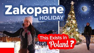 Polands Winter Wonderland This is Zakopane Christmas in the Mountains [upl. by Nida]