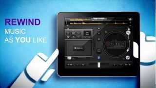 edjing DJ app Reverse tutorial [upl. by Ahsot]