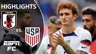 Japan defeats the USMNT in World Cup warmup  Soccer Highlights  ESPN FC [upl. by Serena238]