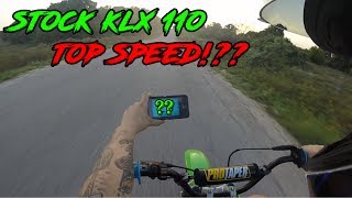 KLX 110 MOTOVLOG  TOP SPEED  PIT BIKE BUILD COMPLETE [upl. by Rettig]