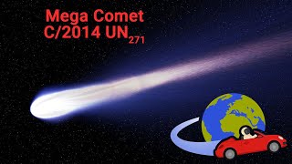 Mega Comet C2014 UN271 BernardinelliBernstein closest approach in 2031 [upl. by Dionis256]