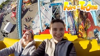 VLOG  SENSATIONS FORTES pour NÉO amp LÉVANAH à La FOIRE du TRÔNE 😱  Attractions Fête Foraine [upl. by Ecineg182]