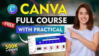 Canva Tutorial For Beginners  How to Use Canva Like PRO in 2024 FREE  Full Course KumarBrajesh [upl. by Carla]