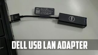 Dell USB Lan adapter  Dell USB 3 0 Type A to Ethernet Adapter PXE Boot [upl. by Aillicsirp]