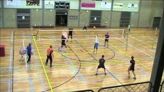 Volleyball exercises with multiple balls at once Drill 3 [upl. by Frulla128]