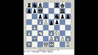 Porat Yosef vs Larsen Bent  Moscow Chess Olympiad Qual B 1956 Russia [upl. by Reinal]