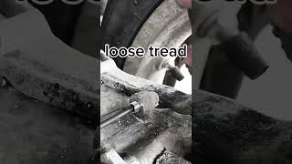 Lose tread repair [upl. by Raviv375]