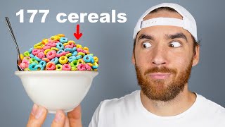 I Mixed Every Cereal Into One Bowl [upl. by Yk]