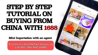 How to buy from 1688 [upl. by Kieffer]