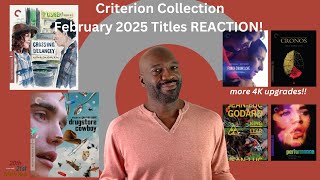 Criterion Collection February 2025 Titles REACTION [upl. by Ahsenit126]