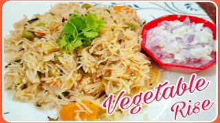 White BrinjiVegetable Rice in Tamil How to put Dum in pressure cooker [upl. by Animehliw854]