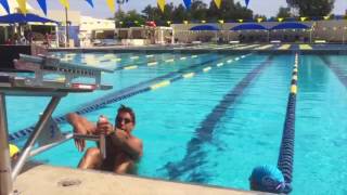 Matt Greverss Backstroke Start [upl. by Ahoufe]