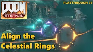 DOOM ETERNAL 2020 Urdak Align the Celestial Rings STRATEGY GUIDE 35 [upl. by Anuaf875]