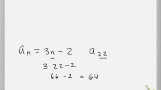 Finding an indicated term in a sequence formula [upl. by Hollyanne]