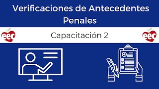 Verificaciones de Antecedentes Penales Capacitación RampP BRC Training 2 [upl. by Sorodoeht]