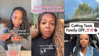 How To Cut Off Toxic People  Signs To Look For‼️ Advice On Toxic Friends 🚮 Let Go of Narcissist🥴 [upl. by Virendra]