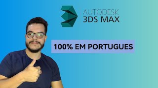 Como mudar o idioma do Autodesk 3DS Max para Português Br language pack [upl. by Jerald]