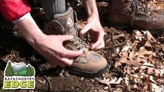 How to Lace a Hiking Boot For Better Fit [upl. by Vento]