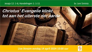 Zondag 14 april 2024 Live Eredienst Baptistengemeente Amsterdam Noord [upl. by Abraham]