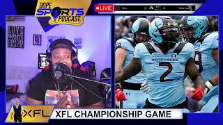 XFL CHAMPIONSHIP PREDICTIONS xfl xfl2023 [upl. by Arymahs507]