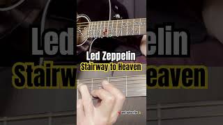 Led Zeppelin  Stairway to Heaven introduction guitar lesson [upl. by Suinuj]