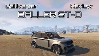 GTAO Car Review The Gallivanter Baller STD SUV [upl. by Uyekawa]