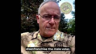 Disenfranchised Male Voters  Men GO VOTE [upl. by Barvick]