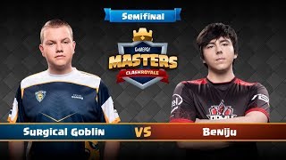 Clash Royale en Gamergy  Surgical Goblin vs Beniju  SEMIS  GamergyMasters [upl. by Jesus]