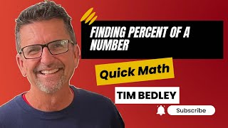 Finding a Percent of a Number Tutorial Tim Bedley [upl. by Mab]