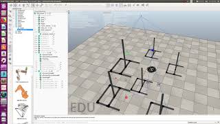 swarm of drone fly in sync  SIH hardware 2019  ROS [upl. by Yenruoc]