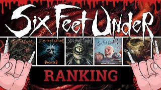 SIX FEET UNDER Ranking  Alle Alben bewertet Death Metal [upl. by Anotyad]