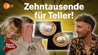 Historischer Verkauf Diese zwei Sèvres Teller waren selbst Königen zu teuer  Bares für Rares XXL [upl. by Mccahill]