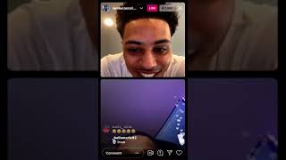 LUCAS COLY ON INSTAGRAM LIVE WITH GAY GUY 🤣 FUNNY [upl. by Devi247]