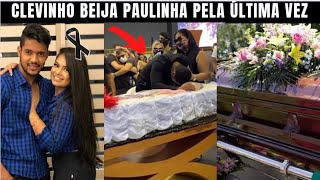 Marido de Paulinha Abelha se despede da sua amada muito emocionado durante o velório [upl. by Helve]