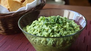 Classic Guacamole Recipe  How to Make Guacamole Like a Guacamaster [upl. by Nylram750]