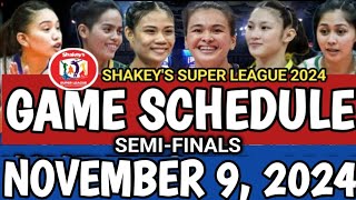 SHAKEYS SUPER LEAGUE SEMIFINALS GAME SCHEDULE AND GAME RESULTS NOVEMBER 9 2024 gameschedule [upl. by Sharl]